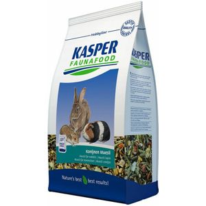 3x Kasper Faunafood Konijnen Muesli 2,5 kg