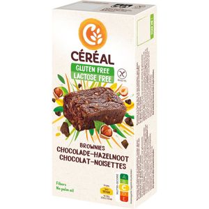 3x Céréal Brownies Chocolade en Hazelnoot 150 gr