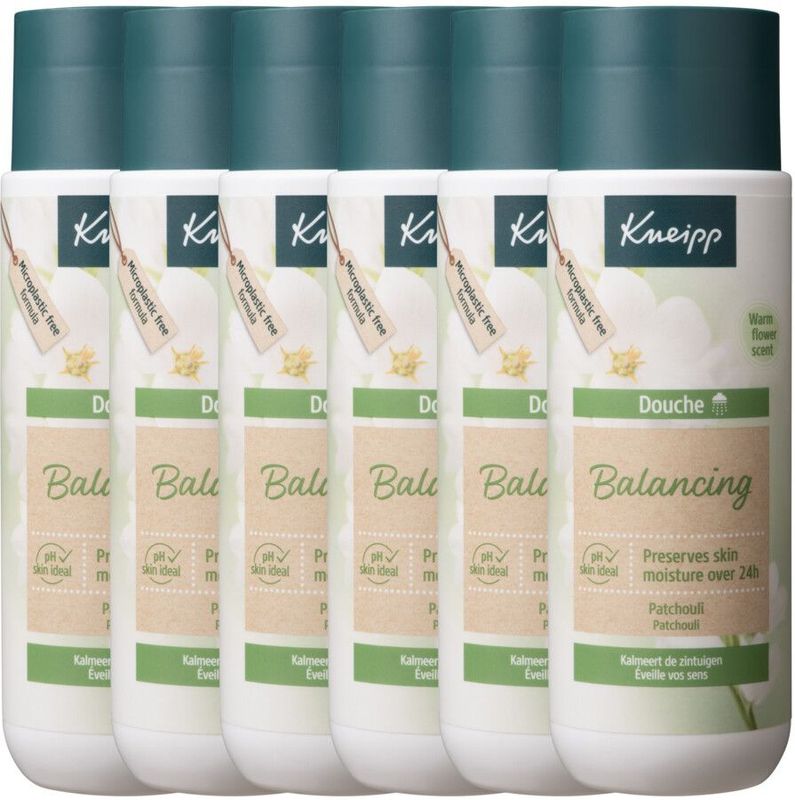 6x Kneipp Douche Patchouli 200 ml