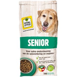 VITALstyle Hondenvoer Senior 5 kg