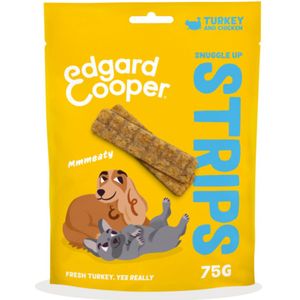 Edgard & Cooper Adult Strips Kalkoen - Kip 75 gr