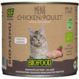 BF Petfood Biofood Organic Kip Menu 200 gr