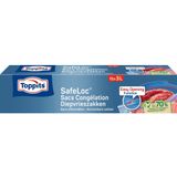 Toppits Safeloc Zip-Diepvrieszakken 3 liter 15 stuks