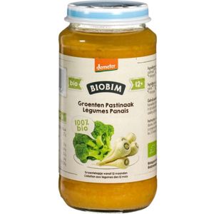 Biobim Maaltijd 12+ mnd Groenten & Pastinaak 250 gr