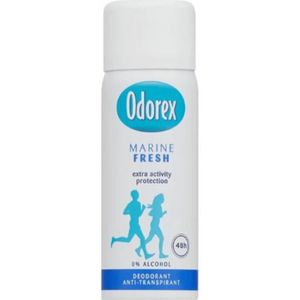6x Odorex Deodorant Spray Mini Marine Fresh 50 ml
