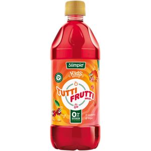 3x Slimpie Siroop Kids Tutti Frutti 580 ml