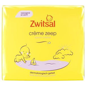 2e halve prijs: Zwitsal Crème Zeep 2 x 90 gr