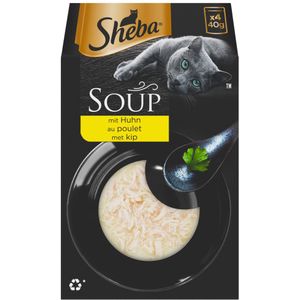 10x Sheba Soup Kip 4 x 40 gr