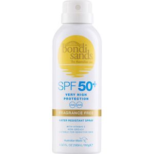 Bondi Sands Sunscreen Spray Fragrance Free SPF 50+ 200 ml