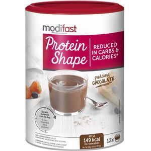 6x Modifast Protein Shape Pudding Chocolade 540 gr