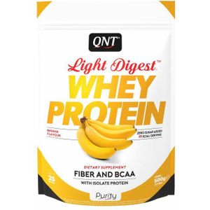 6x QNT Light Digest Whey Protein Banana 500 gr