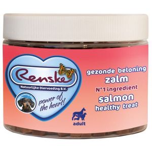 6x Renske Gezonde Beloning Mini Hartjes Hondensnack Zalm 300 gr