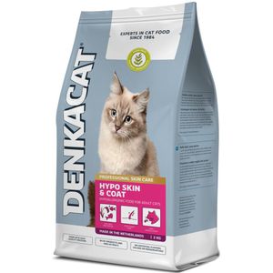 8x Denkacat Hypo Skin & Coat Kattenvoer 1,25 kg