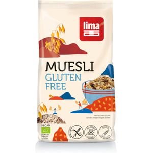 4x Lima Muesli Glutenvrij 650 gr