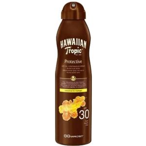 Hawaiian Tropic Zonnebrand Olie Spray Island Glow SPF30 177 ml