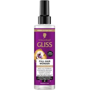 1+1 gratis: Gliss Anti-Klit Spray Full Hair Wonder 200 ml