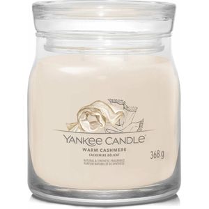 Yankee Candle Geurkaars Medium Jar Warm Cashmere 368 gr