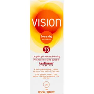 1+1 gratis: Vision Zonnebrand Every Day Sun SPF 30 50 ml