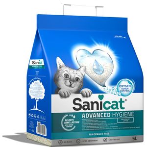 Sanicat Kattenbakvulling Advanced Hygiene 5 liter