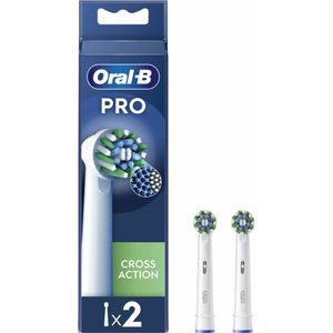 6x Oral-B Opzetborstels Pro Cross Action Wit 2 stuks