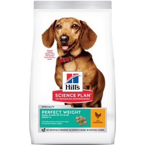 Hill's Science Plan Hondenvoer Adult Perfect Weight Small & Mini Kip 1,5 kg