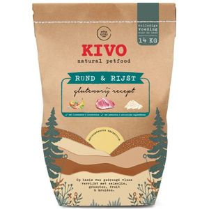 Kivo Rund & Rijst Glutenvrij 14 kg