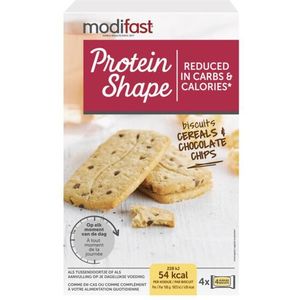 6x Modifast Protein Shape Koekjes Graan-Chocolade 4 x 50 gr
