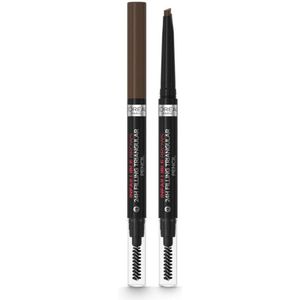 1+1 gratis: L'Oréal 24H Brow Filling Triangular Pencil 3.0 Brunette 1 ml