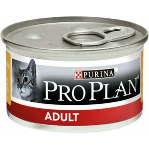24x Pro Plan Cat Blik Paté Adult Kip 85 gr