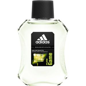 3x Adidas Pure Game Eau de Toilette Spray 100 ml