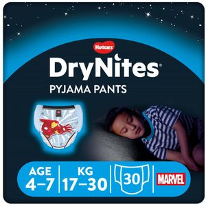 3x DryNites Absorberende Luierbroekjes Boy 4-7 jaar 10 stuks