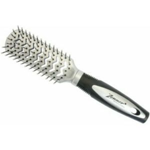 Zenner Haarborstel Professional Vent Zwart-zilver