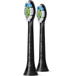 Philips Sonicare Opzetborstels Optimal White W2 Zwart 2 stuks
