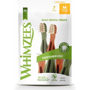 Whimzees Toothbrush Star Medium Voordeelverpakking 7 stuks