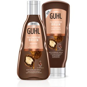 Guhl Fascinerend Bruin - Shampoo 1x 250 ml & Conditioner 1x 200 ml - Pakket