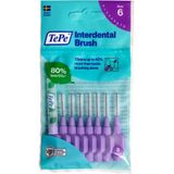 2x TePe Interdentale Ragers Original 1,1 mm Paars 8 stuks