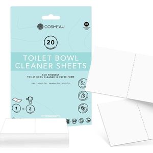 1+1 gratis: Cosmeau Toiletreiniger Strips 20 beurten