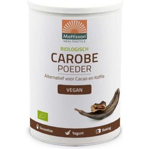 3x Mattisson Carobe Poeder 400 gr