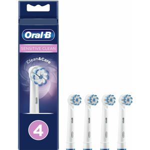 6x Oral-B Opzetborstels Sensitive Clean 4 stuks