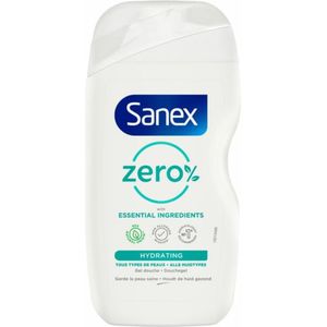 3x Sanex Douchegel Zero% Hydrating 400 ml