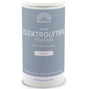 Mattisson Elektrolyten Poeder Lemon 300 gr