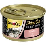 24x GimCat ShinyCat Kip voor Kittens 70 gr