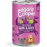 Edgard & Cooper Blik Vers Vlees Hondenvoer Wild - Eend 400 gr