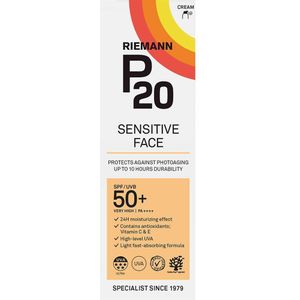 P20 Sensitive Face SPF 50+ Creme 50 gr