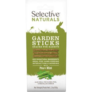 4x Supreme Selective Naturals Snack Garden Sticks 60 gr