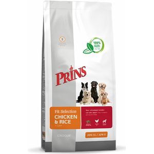 Prins Fit Selection Hond Kip - Rijst Hondenvoer 2 kg