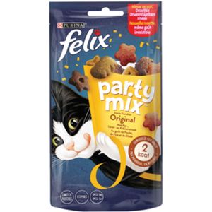 8x Felix Snack Party Mix Original 60 gr