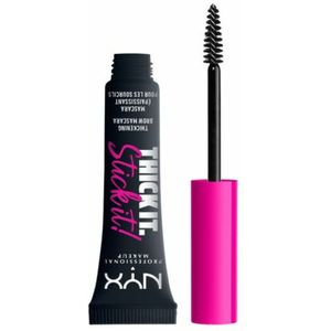 NYX Thick It Stick It Wenkbrauwgel Mascara Black 7 ml