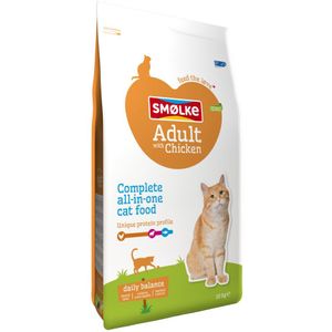 Smolke Kattenvoer Adult Kip 10 kg