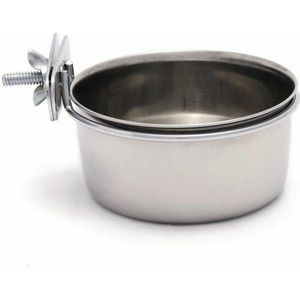 Beeztees Coopcup Inox met Schroef 9 cm